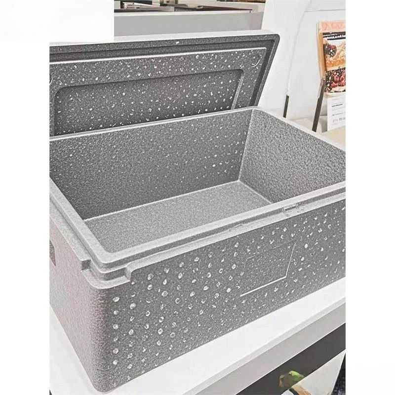 

Утолщенная термосумка для доставки еды из пенополипропилена, для кемпинга и пикников, специальная изолированная сумка для обедов, портативная сумка-холодильник EPP