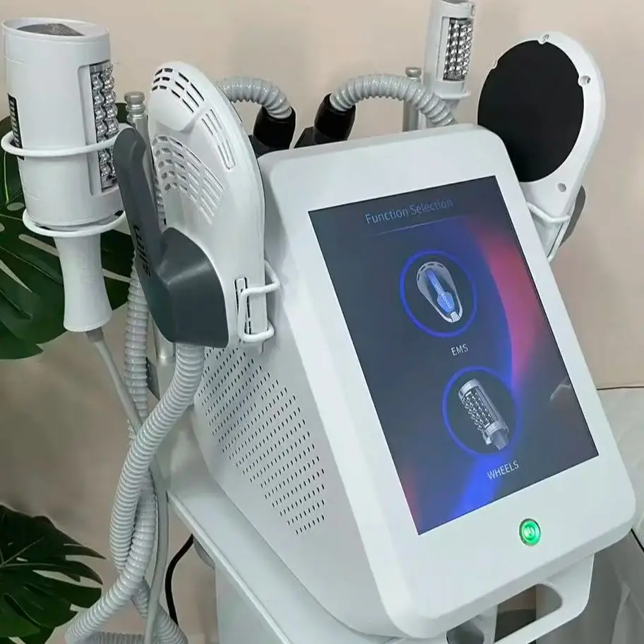 

6500W 200HZ Roller EMS Body Sculpt Machine RF Sculpting Weight Loss Electromagnetic Slimming Muscle Stimulation Massager MYOslim