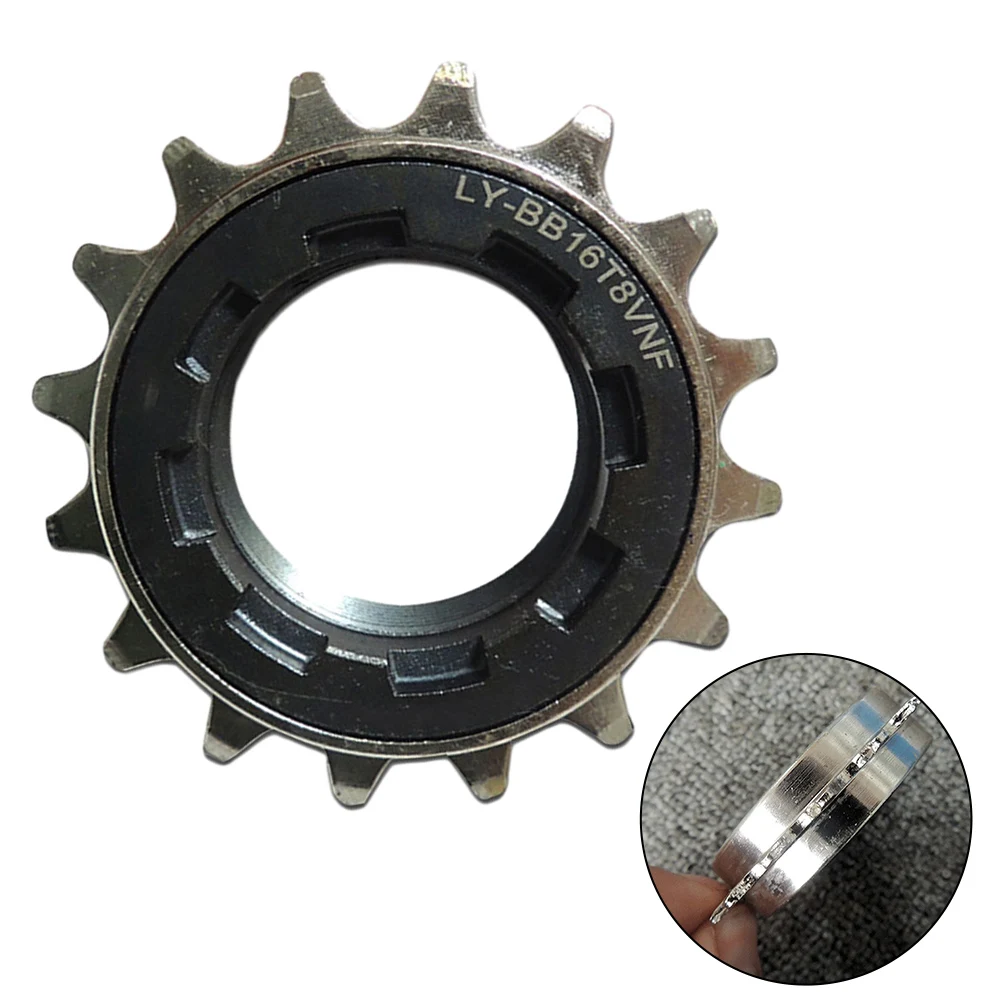 16T For -BMX Bike Freewheel Ebike Single Speed Fixie Bike Rear Cog 16T Flywheel Sprocket Bicycle Bikes Gear