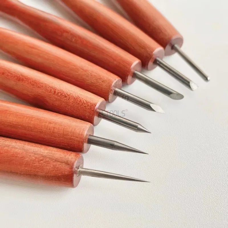 

Деревообработка, специальная игла для тонкой резьбы, профессиональная резьба по деревьям, сверхтонкая ручка, скребок для резьбы по дереву с ручкой из красного дерева