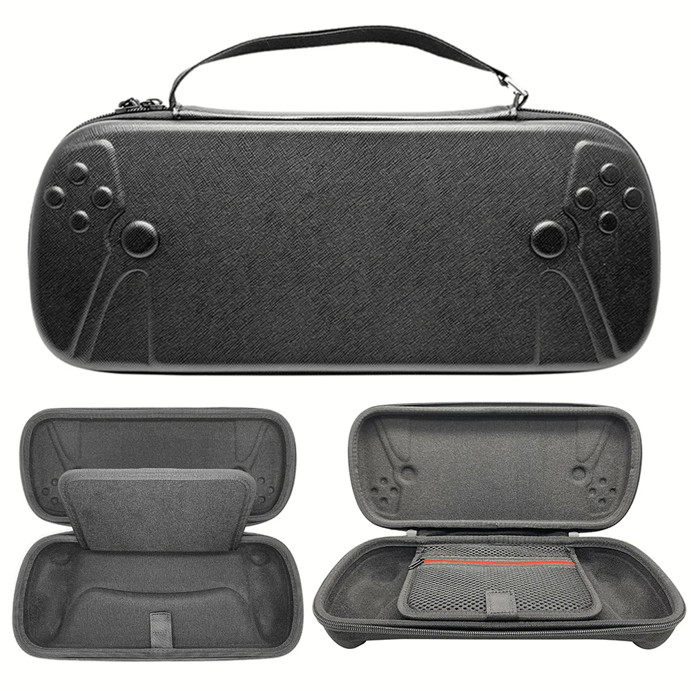 EVA Hard Case For PS Portal Handheld Game Console Storage Bag Shockproof Travel Carrying Case with Mesh Pocket for PS5 Portal