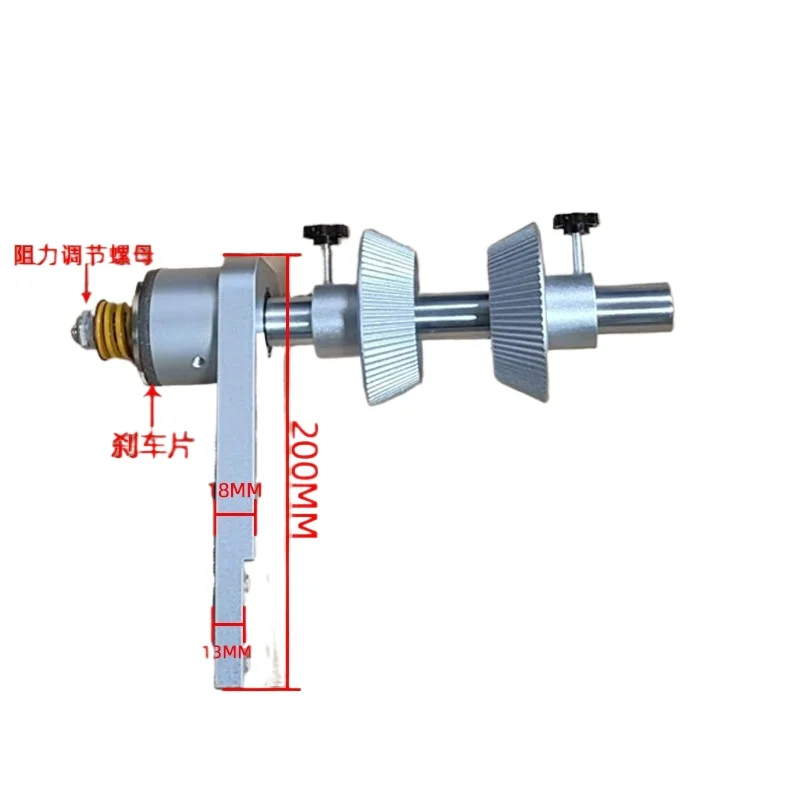 For Adjustable Resistance Hanging Material Rack with Friction Fixing Frame, Film Chuck Retractable Material Rack Label Paper