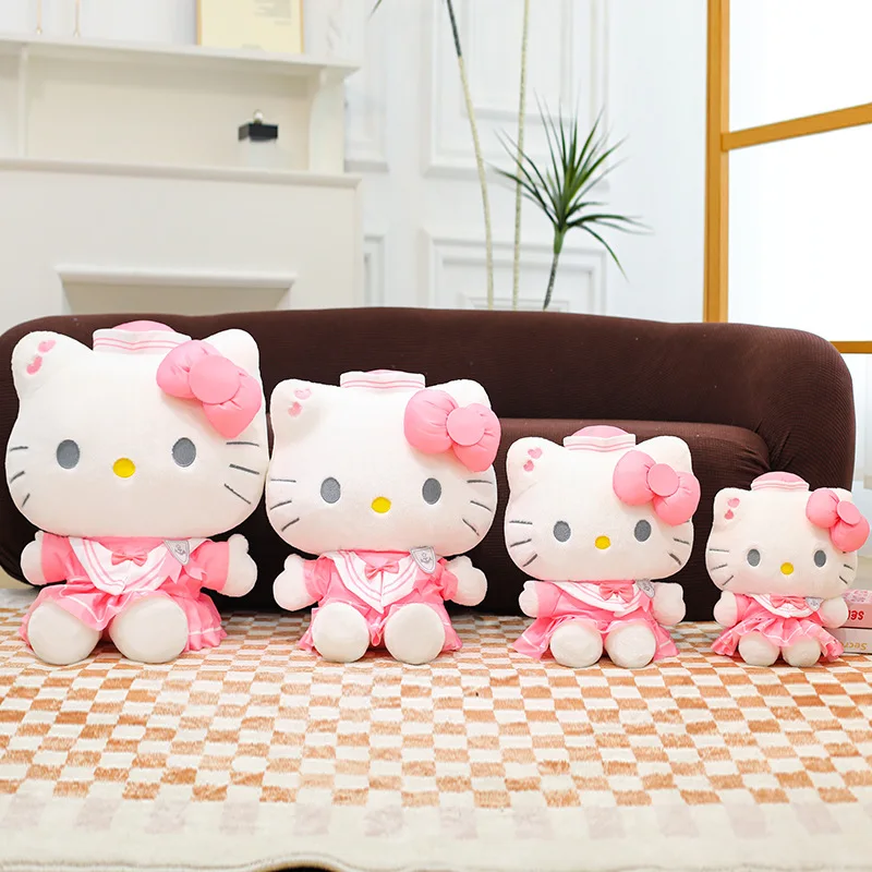 新しい70cmビッグサイズハローキティセーラー服サンリオアニメぬいぐるみかわいい部屋の装飾ぬいぐるみ枕ホリデーギフト