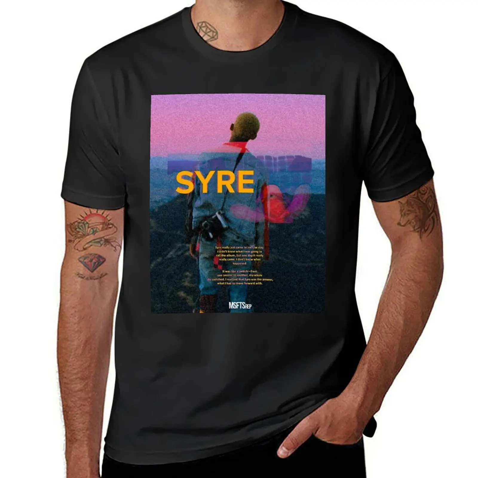 

Jaden Smith - SYRE T-Shirt aesthetic clothes summer tops heavyweights kawaii clothes men graphic t shirts