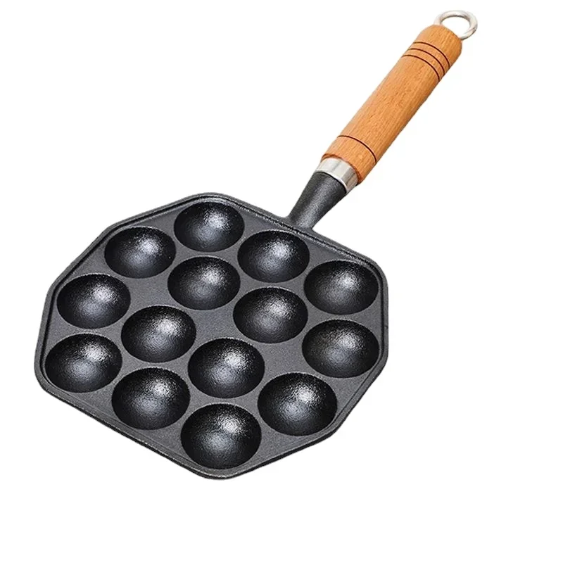 Holes Takoyaki Maker Grill Pan Octopus Ball Plate Home Cooking Baking Forms Mold Tray Baking Pan For Kitchen Tools