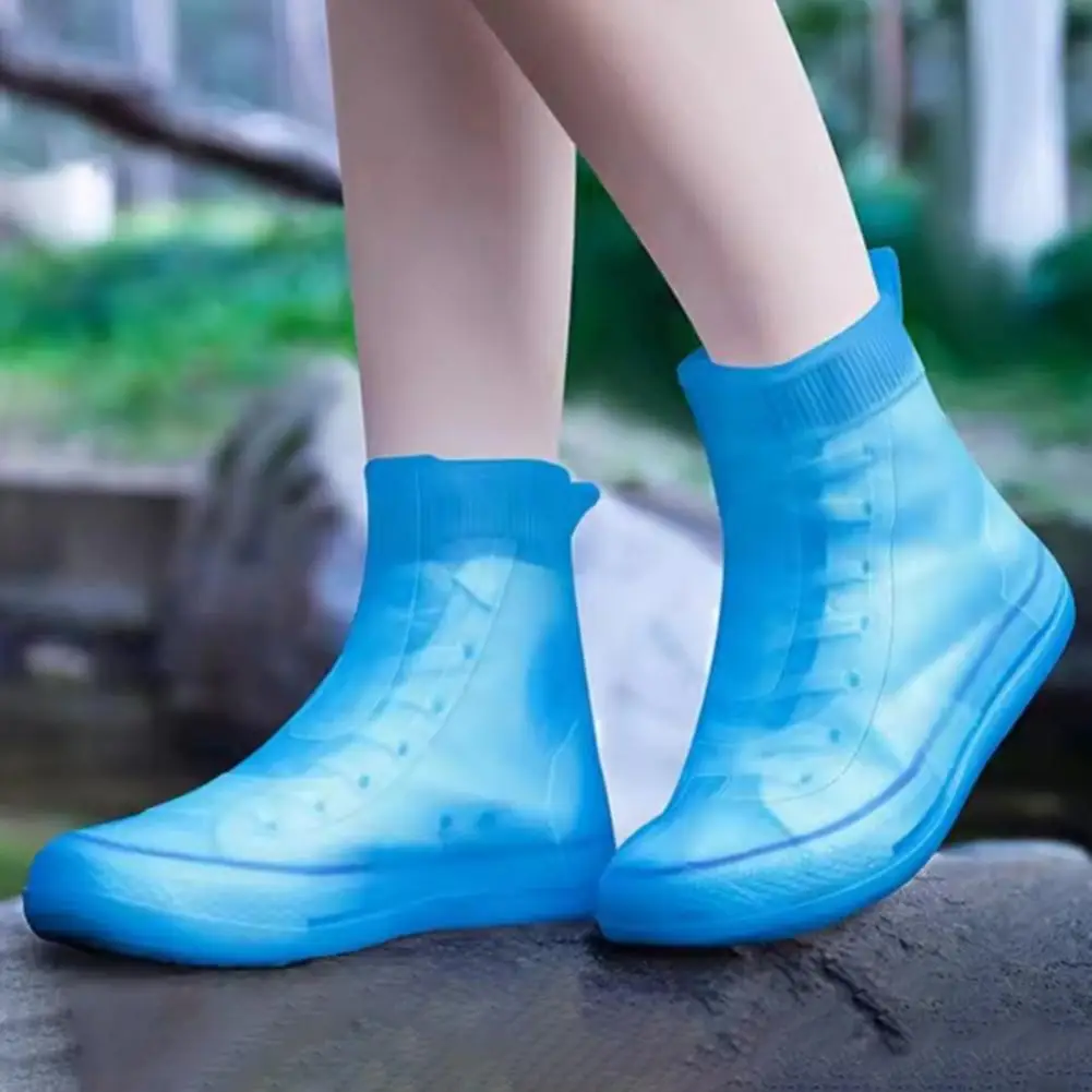 Anti Slip Shoe Covers Waterproof Shoe Covers for Sneakers Anti-slip Rainproof Footwear Protection Reusable for Men for Leather