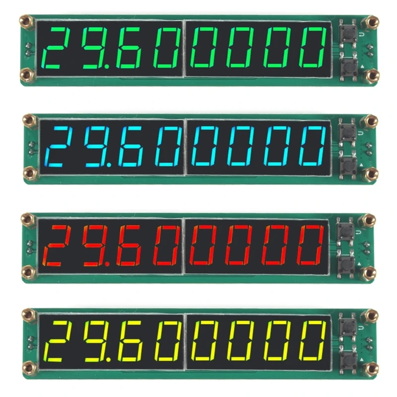 

PLJ~8LED RF Frequency Counter Tester Digital Cymometer Tester 0.1MHz to 2400MHz For Signal Analysis Dropship