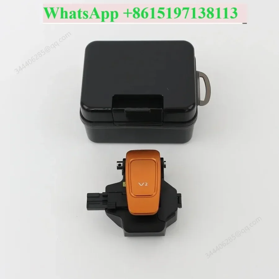 V2 Optical Single Fiber Cleaver, One-action Fiber Cutter Cleaver Tool for Fusion Splicer