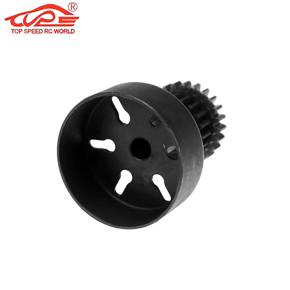 Upgrade Metal Clutch Bell with Gear 19T 24T Kit for 2 Speed System for 1/5 Losi 5ive T ROFUN ROVAN LT Kingmotor X2 Rc Car Parts