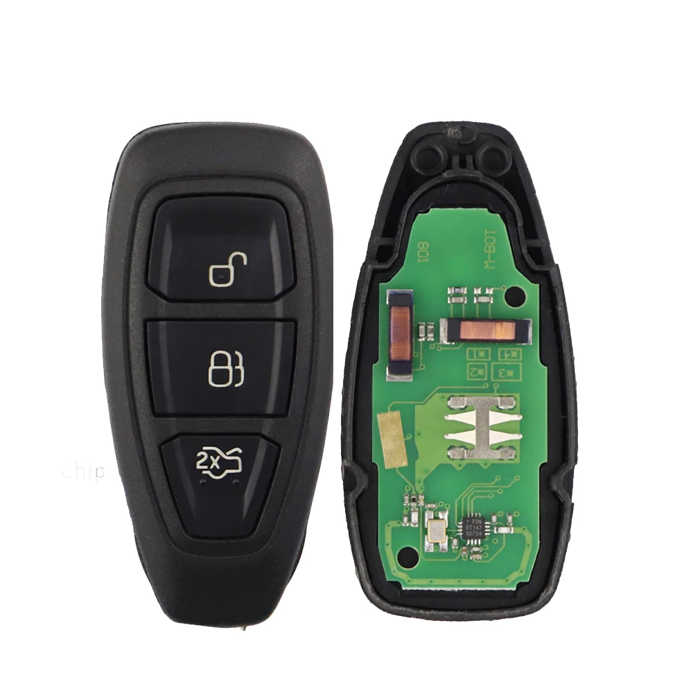 Okey Remote Car Key For Ford Mondeo Kuga Fiesta Focus B C-Max 2011 2012 2015 KR5876268 Keyless Go ID83 Fsk ID49 ASK