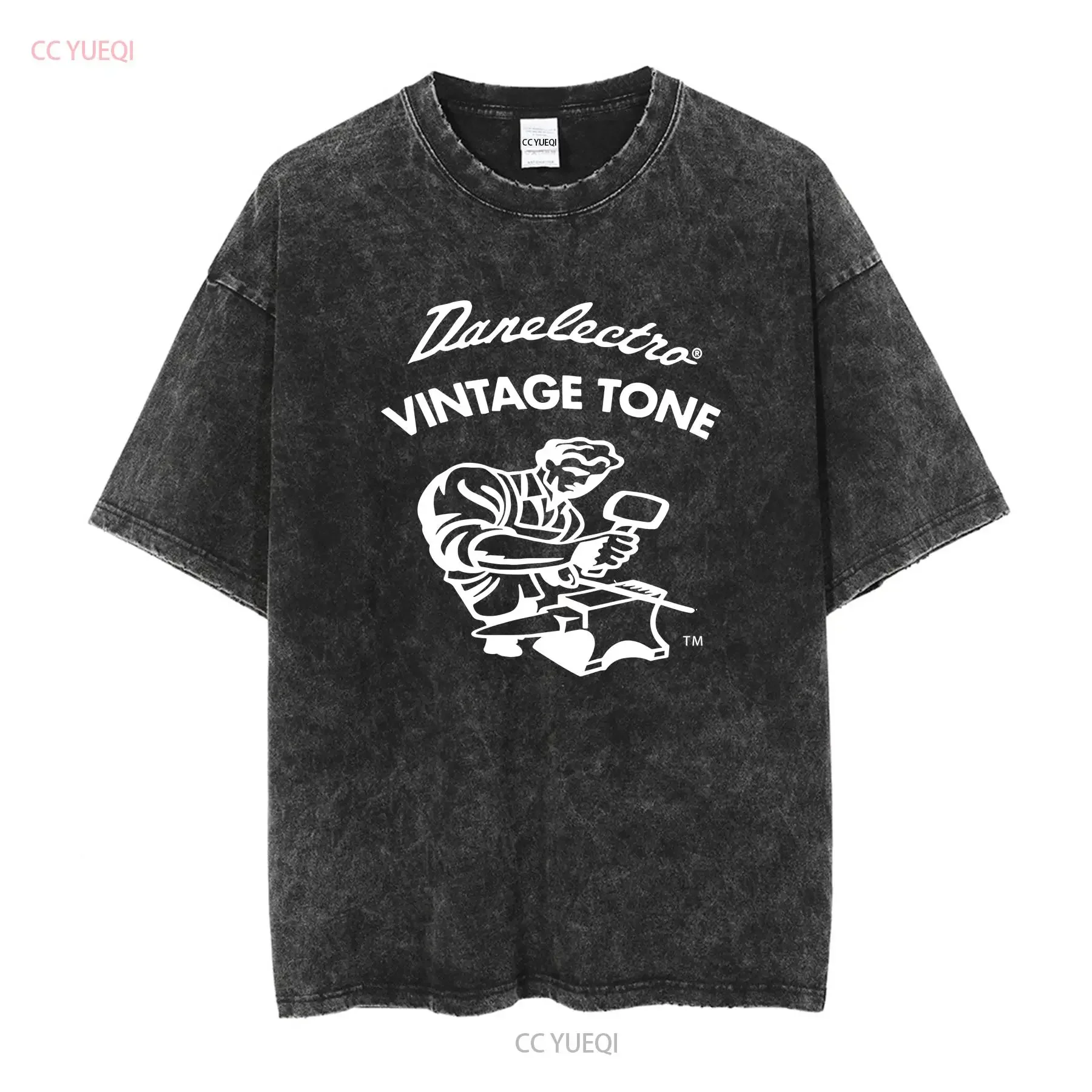 Vintage 90s Danelectro Guitar Strings T Shirt XL Audio Tech Sound Gear Promo long or short sleeves vintage Washed