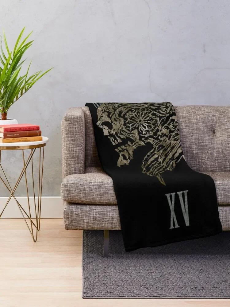 The Lucian Crest Throw Blanket Sofa Throw Furrys Sofas anime Blankets