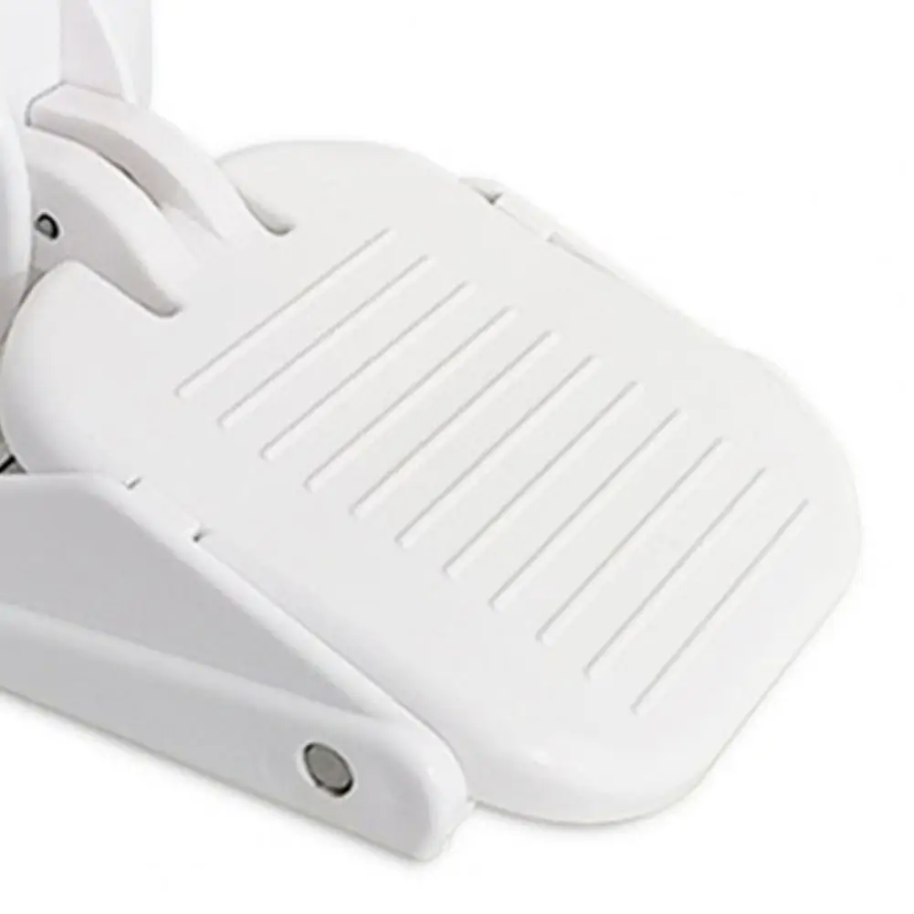 Shower Seat for Washing Feet Adjustable Height Shower Footrest with Anti-slip Pedal Drill-free Suction Cup Bathroom Accessory