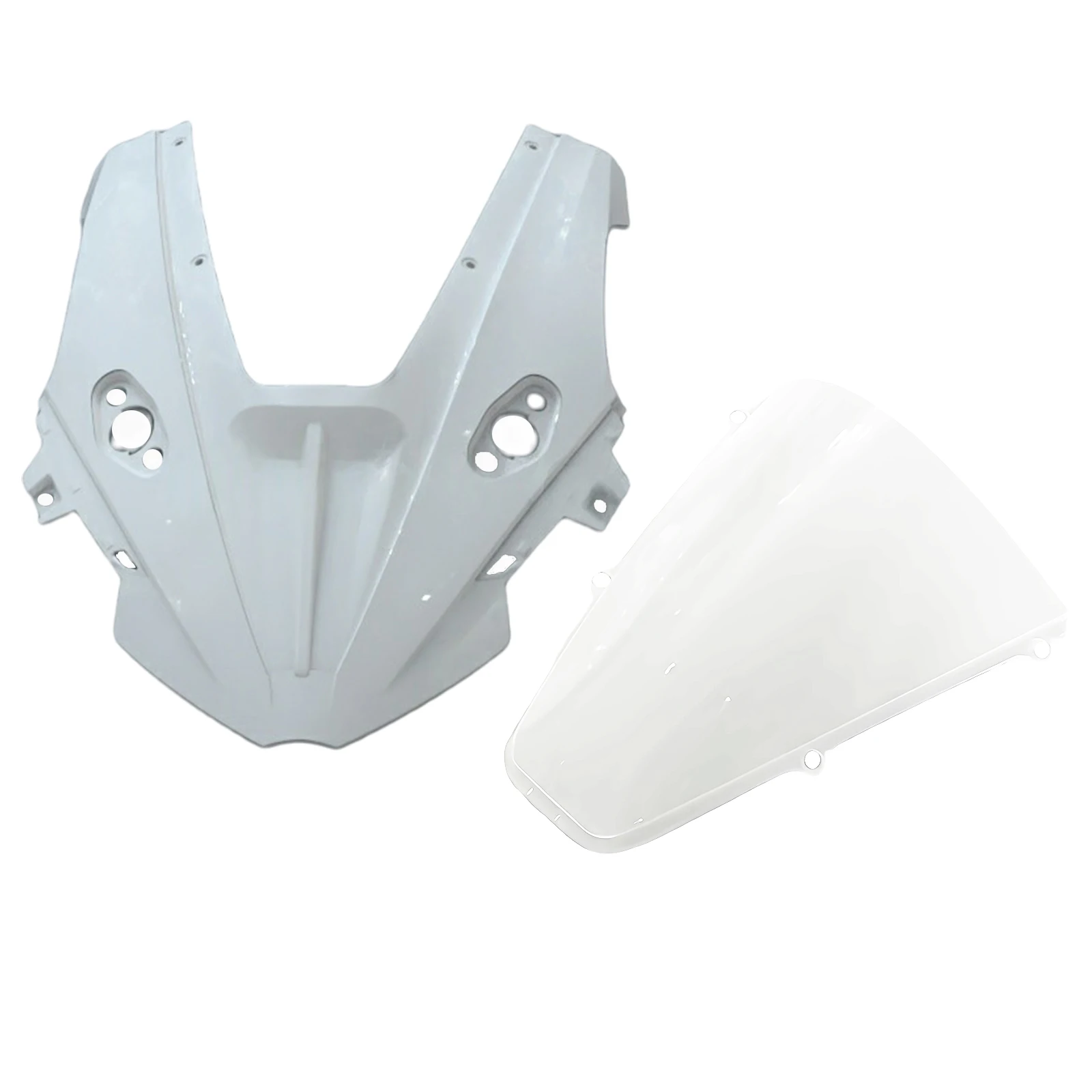 Voor CFMOTO 675SR-R CF 675SR Gemodificeerde Geïntegreerde Kuip met Voorruit, Motorfiets Concurrentie Voorruit Kuip Kit - afbeelding 2