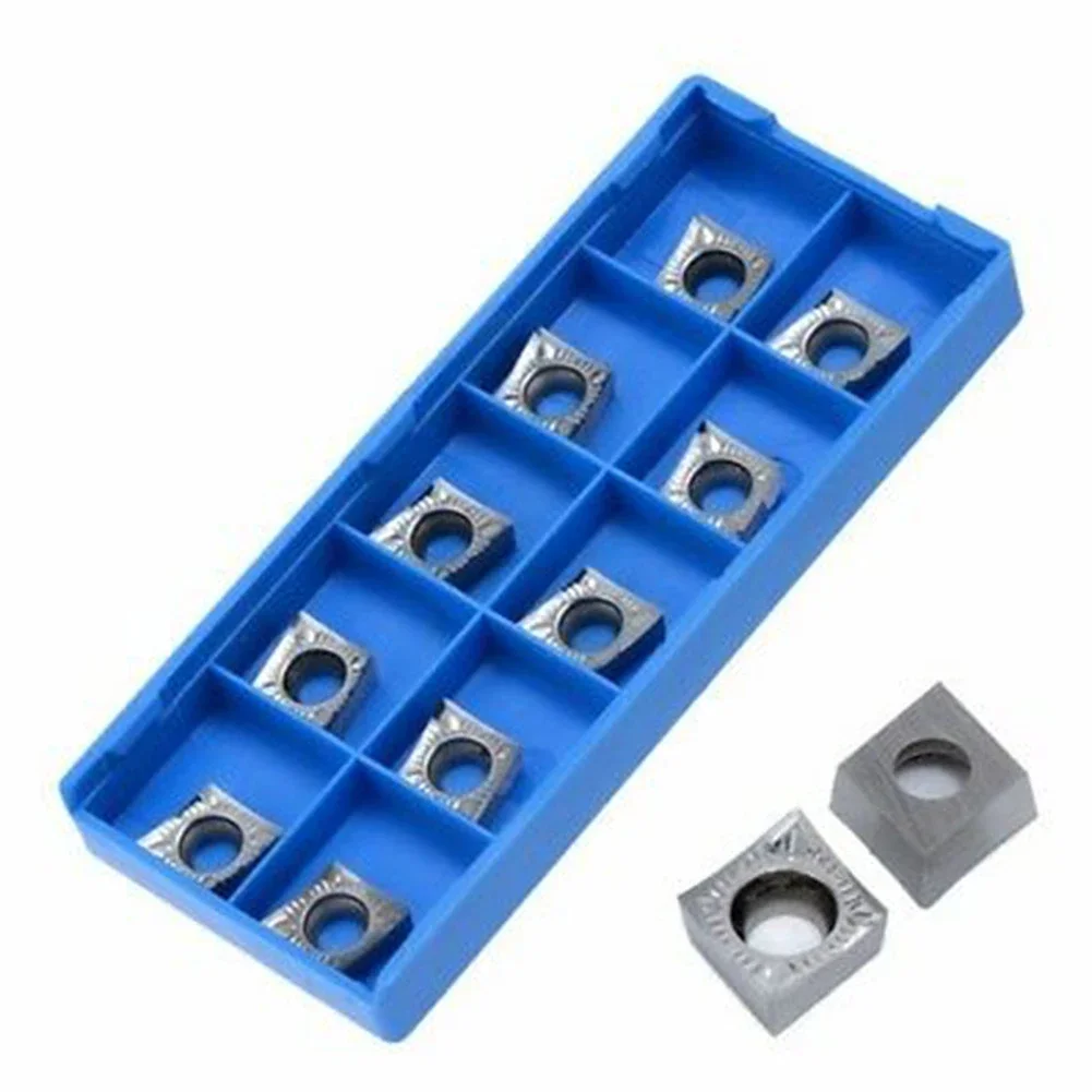 10pcs CCGT09T304-AK H01 CCGT3(2.5)1-AK Carbide Turning Insert For Aluminum CNC Inserts Cutter Metal Tool Lathe Tool