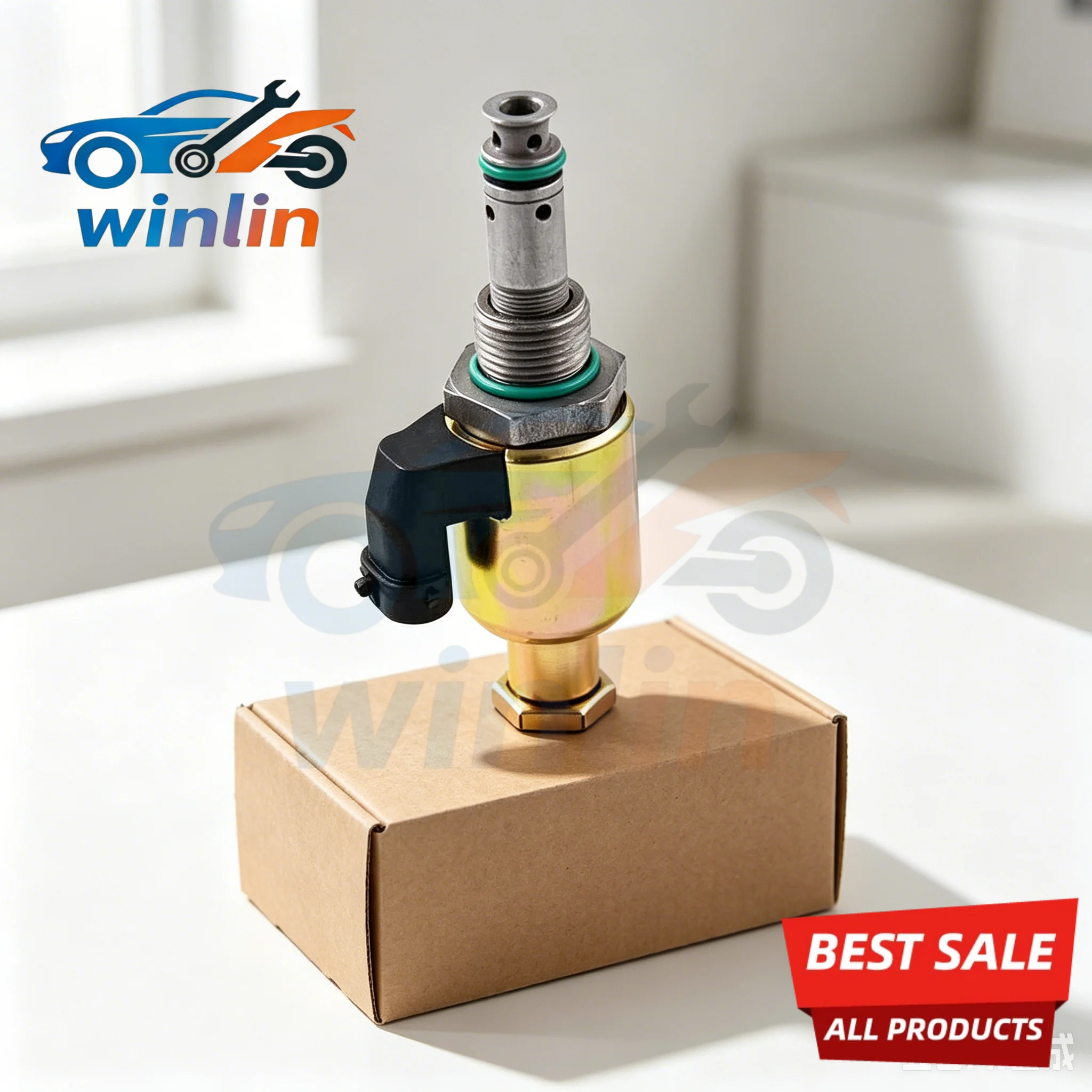 8971748720 Engine Oil Rail Pressure Control Solenoid Valve for Ford Heavy Duty Series 1996-2003 for Isuzu 4JX1 Engine