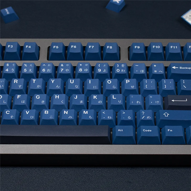 Personality Japanese GMK Striker Theme Keycaps PBT Sublimation Cherry Profile 23/129 Keys For Mechanical Keyboard
