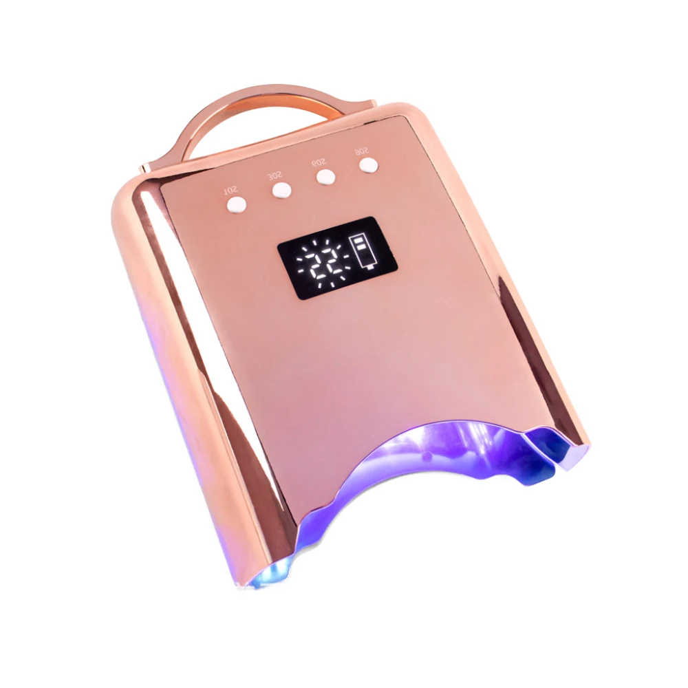 เครื่องอบเล็บไร้สาย Pro Cordless 78W UV LED สำหรับอบเจล ยาทาเล็บ ไฟ LED ไร้สาย สำหรับแต่งหน้า แบตเตอรี่แบบชาร์จได้ เครื่องอบเล็บ