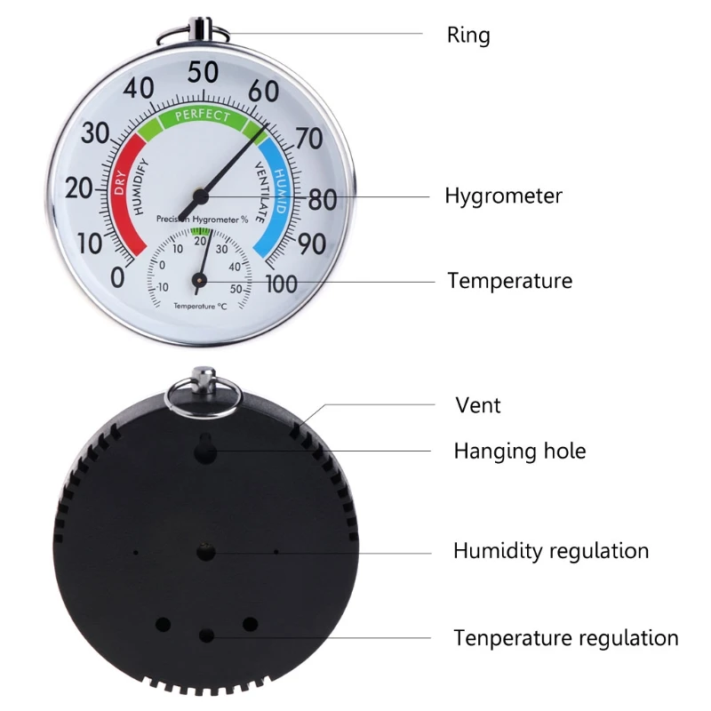 Termometer Higrometer Multifungsi Untuk Pengukuran