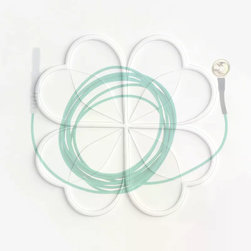 1Pcs Gold-Plated Disk Mounted Electrode Wires DIN1.5mm Brain Electrode EEG Wire Brain Conductance Wire
