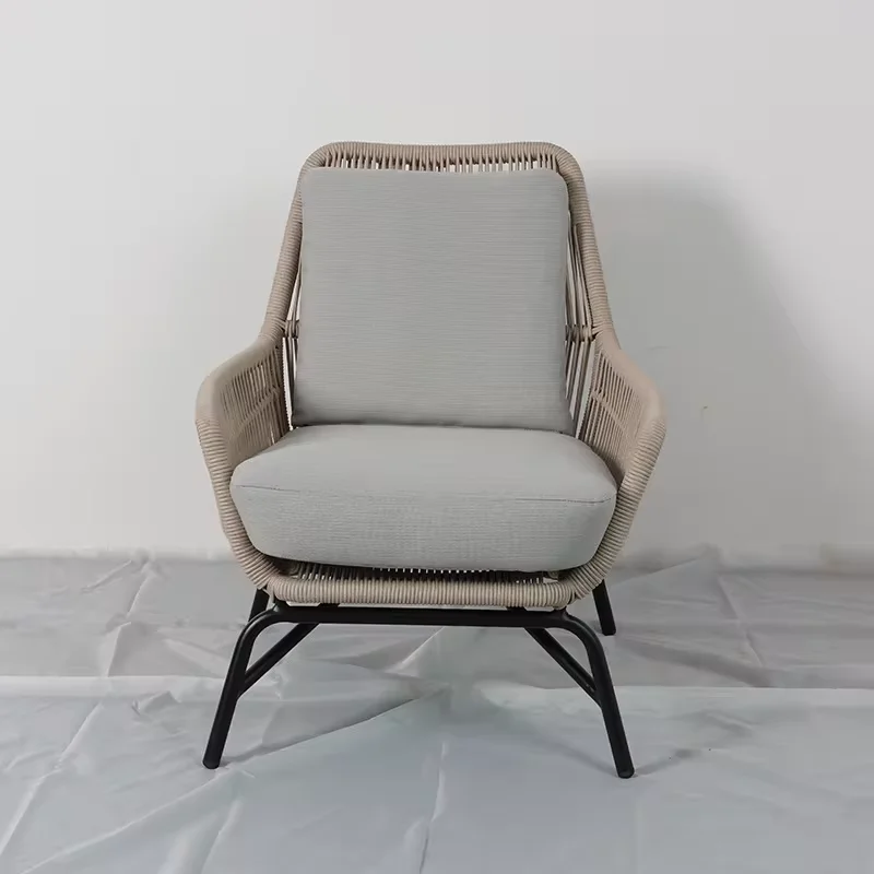 أثاث خارجي حديث من الألومنيوم مجموعة أثاث الفناء المريحة في الهواء الطلق #1