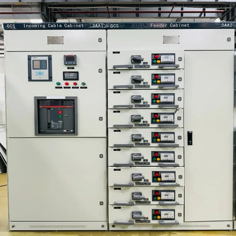 

GCS Low Voltage Generator Switchgear Electrical Panel Control Cabinet Steel Material for Generator Distribution System