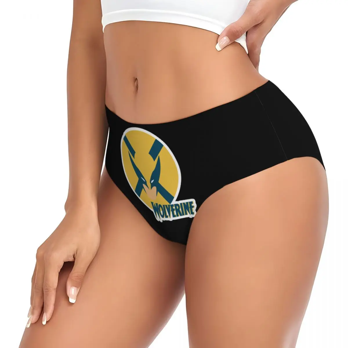 Mutandine da supereroe personalizzate Wolverine intimo Comfort da donna