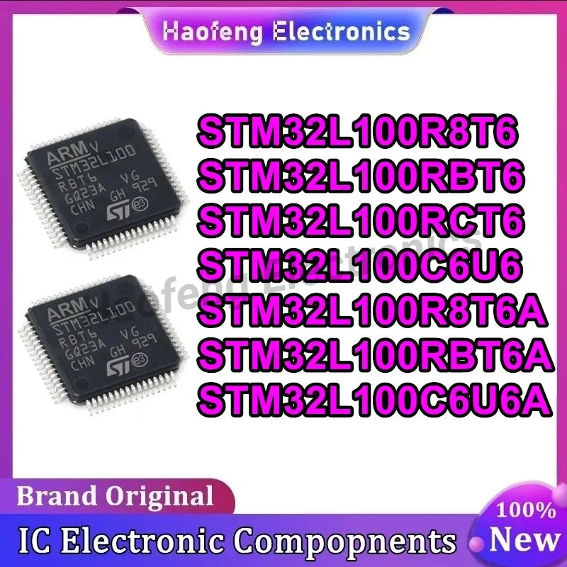 5PCS STM32L100R8T6 STM32L100RBT6 STM32L100RCT6 STM32L100C6U6 STM32L100R8T6A STM32L100RBT6A STM32L100C6U6A chipset New Original