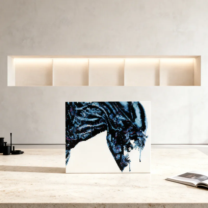 

Конструктор MOC ALIEN QUEEN XENOMORPH PIXELART, 6806 деталей, модель для сборки, игрушка-подарок, креативный коллекционный предмет для демонстрации, премиум-класс, для взрослых и детей