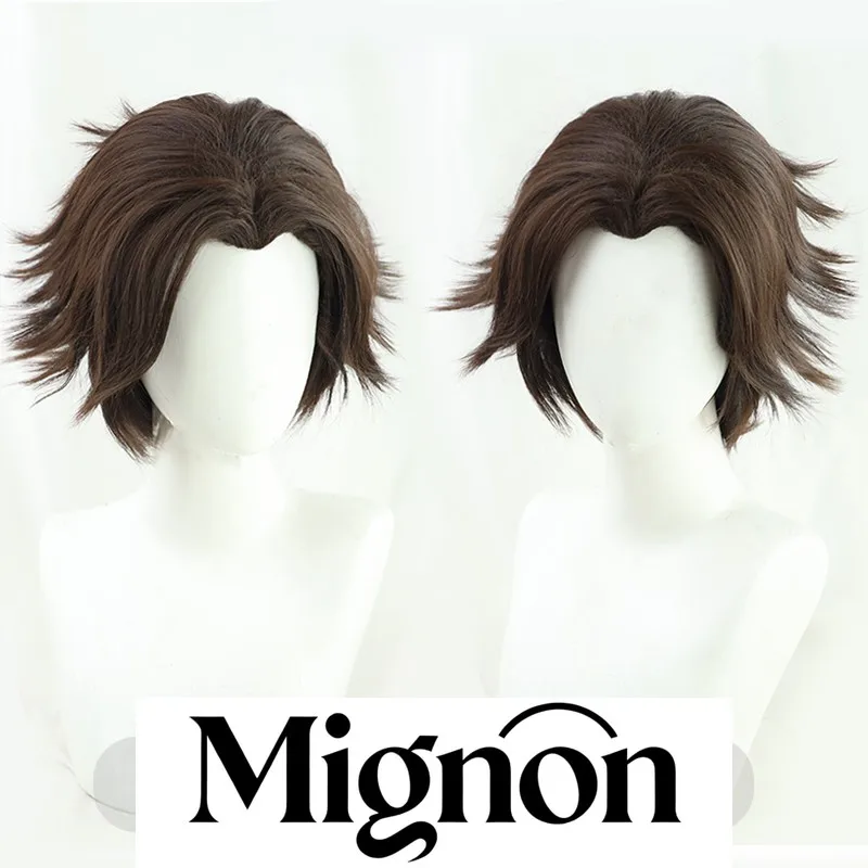 Arcane: League of Legends Viktor Cosplay Wig LOL Widow's Peak Anti-Frizz In Stock
