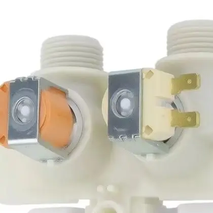 Hot Cold Water Valve Dual Water Inlet Valve Efficient Water Flow Oem Standard Materials Abs Construction High Usage Durability
