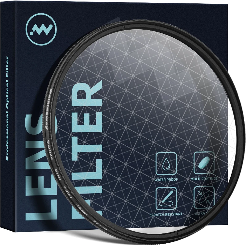 4-8-Punkt Variabler Sternfilter 2-in-1 Kameraobjektiv Sternfilter Fotografie-Objektivzubehör Filter für Sony Canon Sternfilter