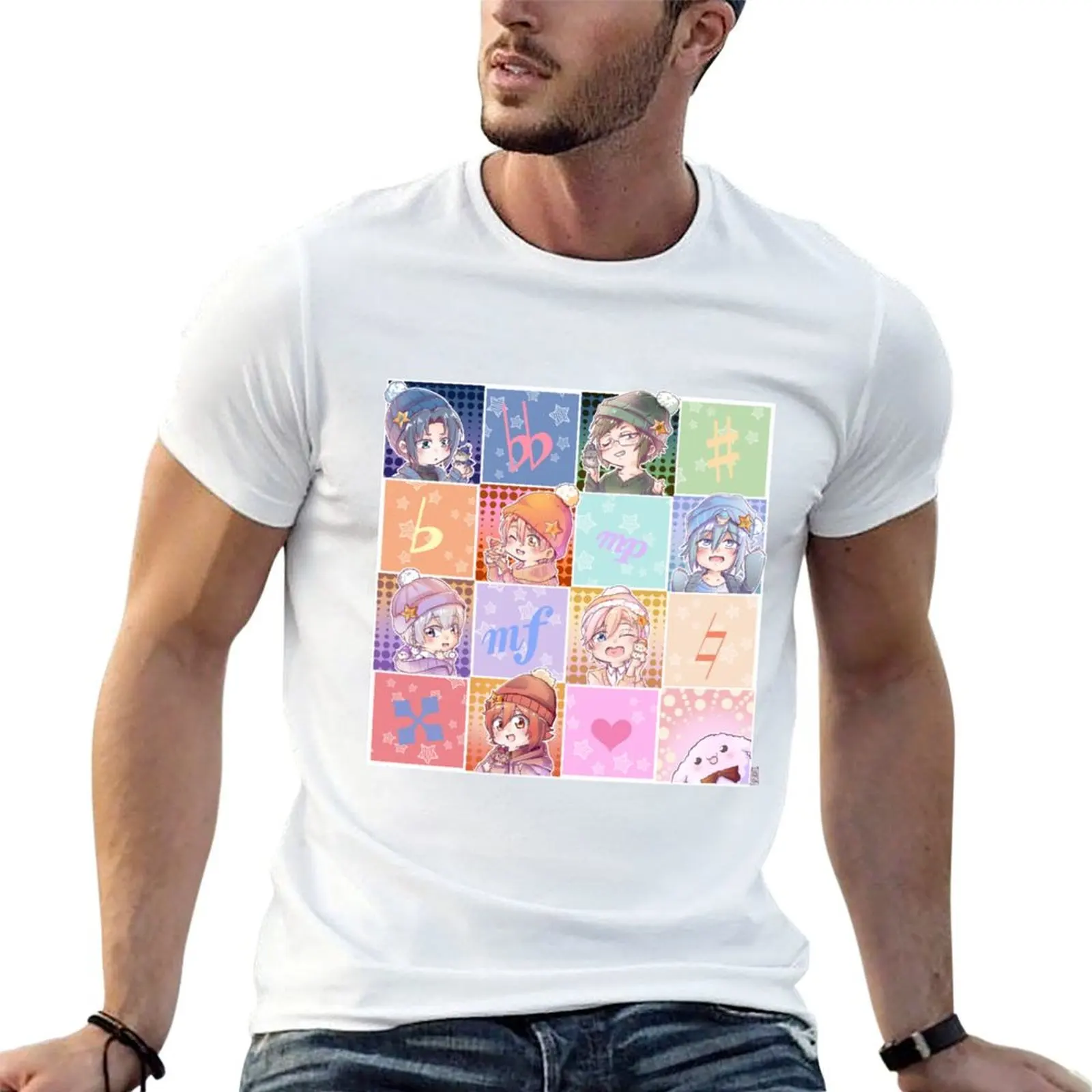 Idolichu seven! T-Shirt Lightweight Basic Short Sleeve Shirt