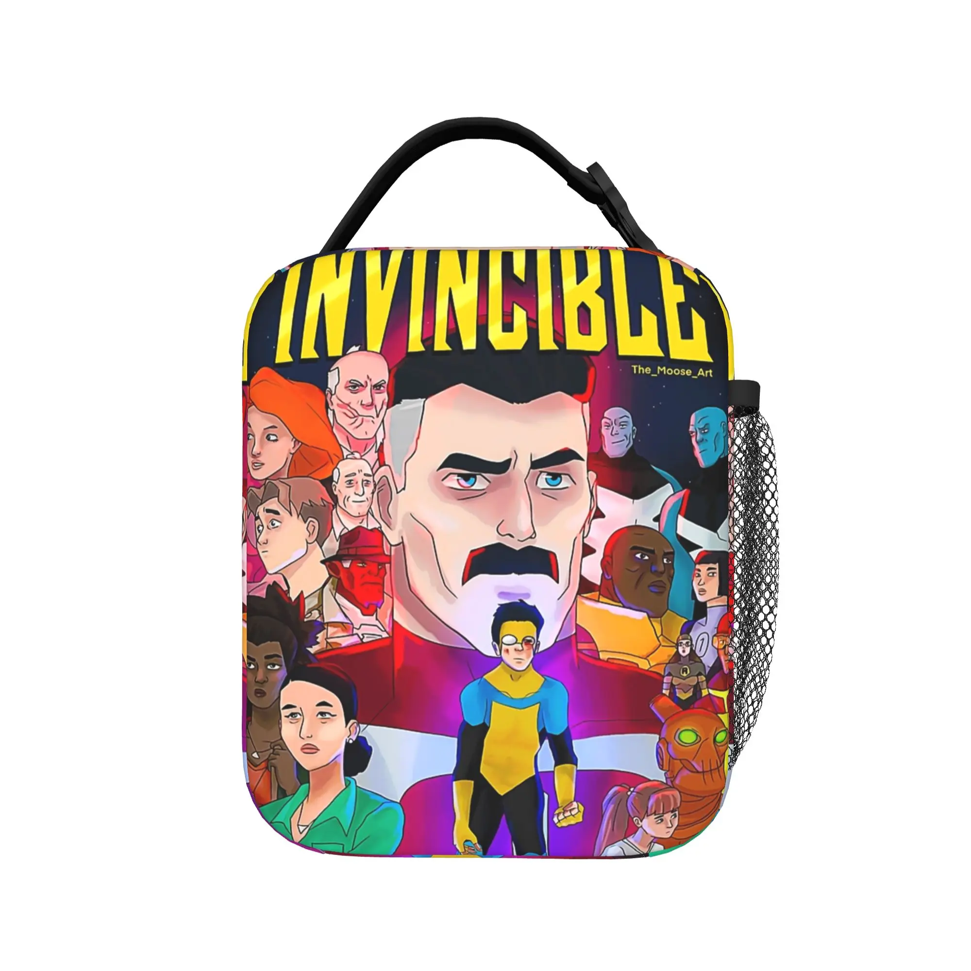 Invincible Superhero Comic Thermal Insulated Lunch Bags for School Omni  Portable Food Bag Cooler Thermal Lunch Boxes
