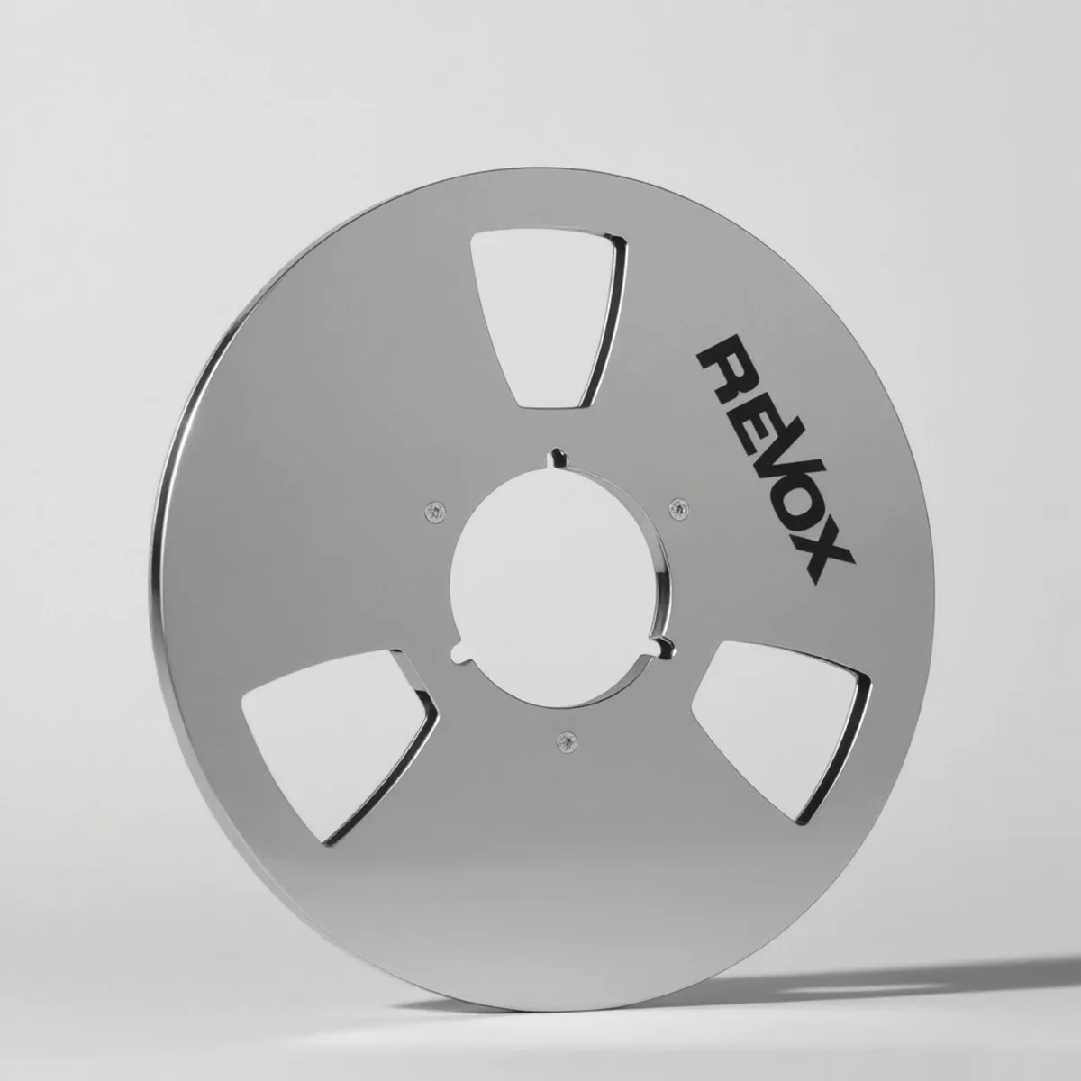 Carretes de cinta vacíos de aluminio negro de 10 "X 1⁄4" para grabadoras de cinta de carrete a carrete carrete para Studer ReVox/TEAC/BASF para técnicas