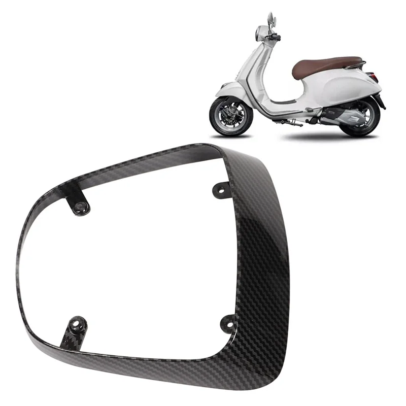 Ac29-For Vespa Sprint 50 125 150 Primavera Spring 125 150 Tail Light Cover Rear Tail Light Bezel Trim Ring Accessories