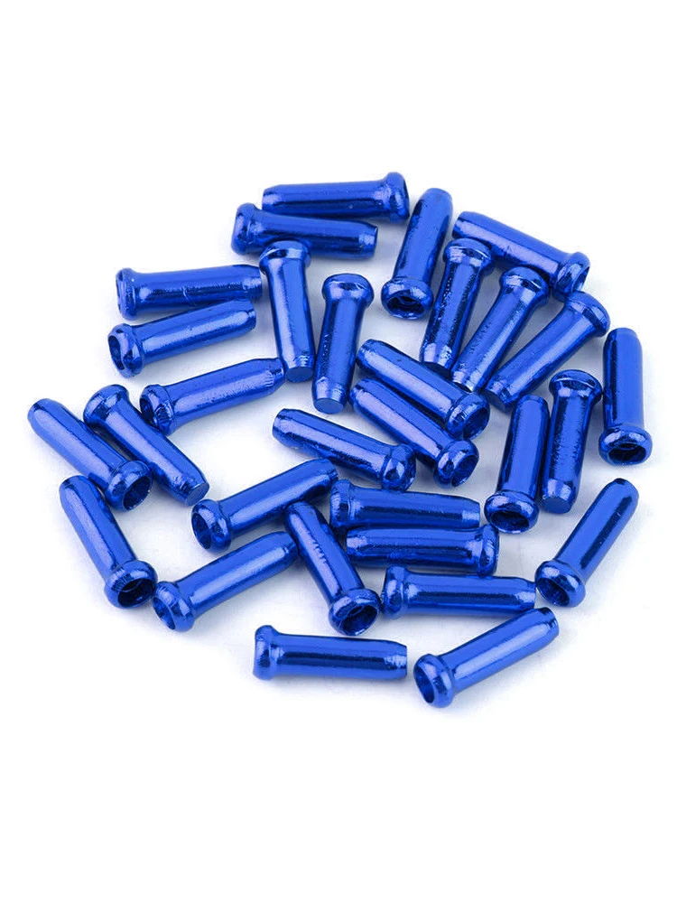 

50pcs/One Pack Bicycle Line Pipe Tail CAP Variable Speed Brake Line Core Cap MTB Bike Bicycle Brake Shifter Aluminum