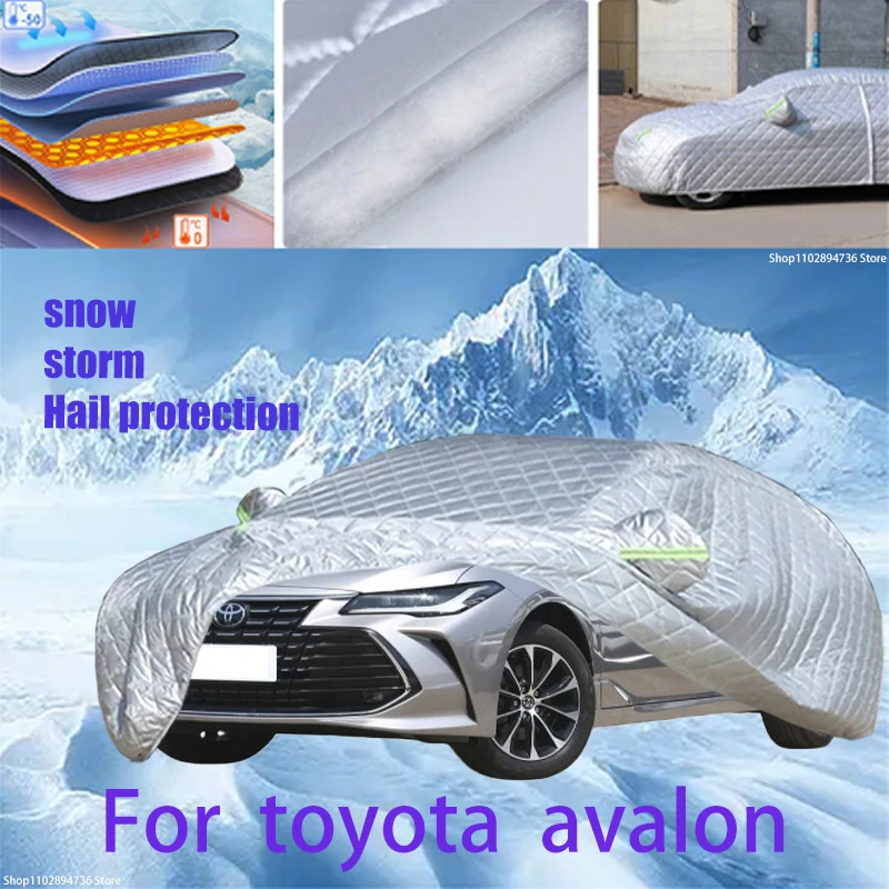 

For toyota avalon Cotton Thickened Awning For Car Anti Hail Protection Snow Covers Sunshade Waterproof Dustproof