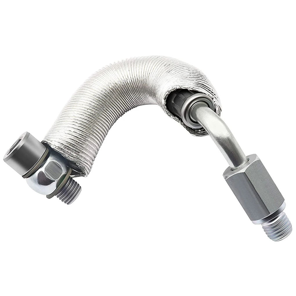 Metal Car Turbocharger Coolant Return Hose Portable Detachable Turbos Charger Oil Part Replacement for Encore 2013-2020