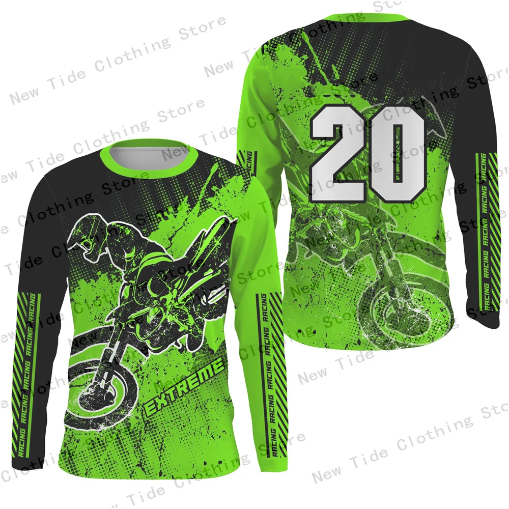 

Мужская футболка с длинным рукавом для мотогонок, крутая байкерская уличная одежда, модная гоночная вибрация, идеально подходящая для любителей скорости мотоциклов