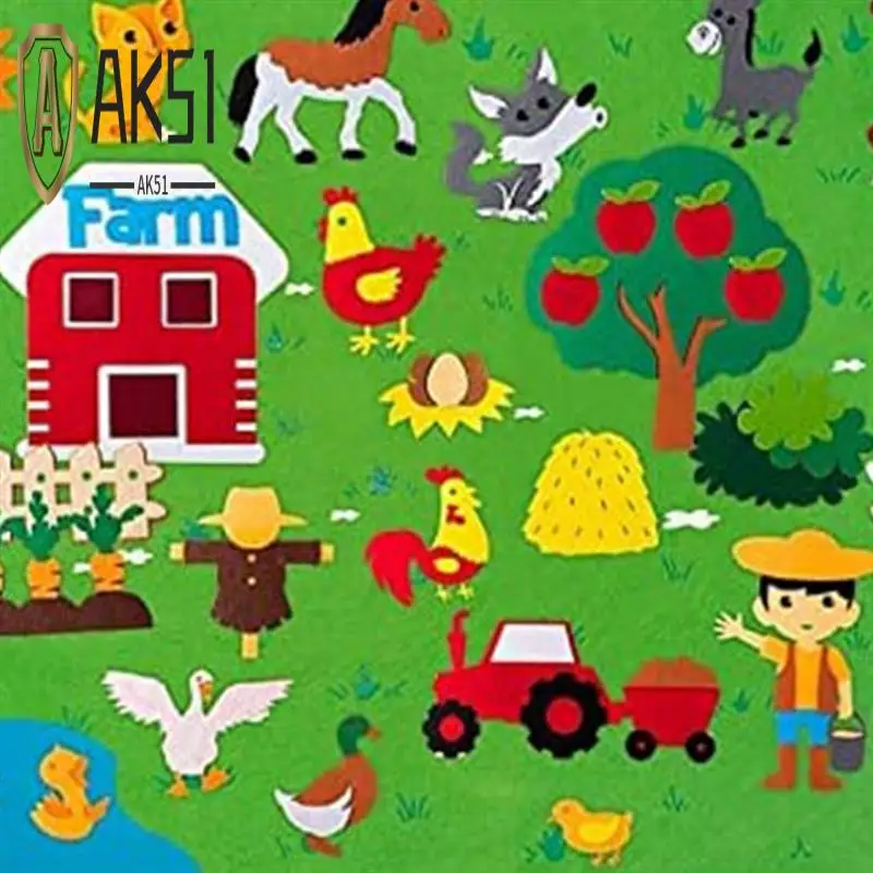 

AK51-Felt Board Children's Education Science Teaching Learning Education Board Preschool Education Children's Teaching Aids