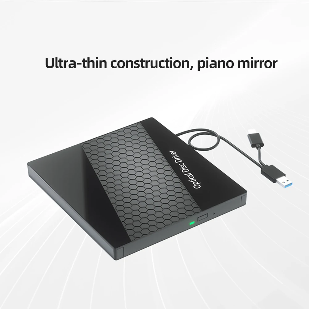 مشغل دي في دي خارجي محمول ، 7 في 1 ، USB ، النوع C ، CD ، دي في دي RW ، محرك الأقراص الضوئية ، ناسخ ، قارئ ، محور USB للنوافذ ، ماك ، كمبيوتر شخصي ، كمبيوتر محمول