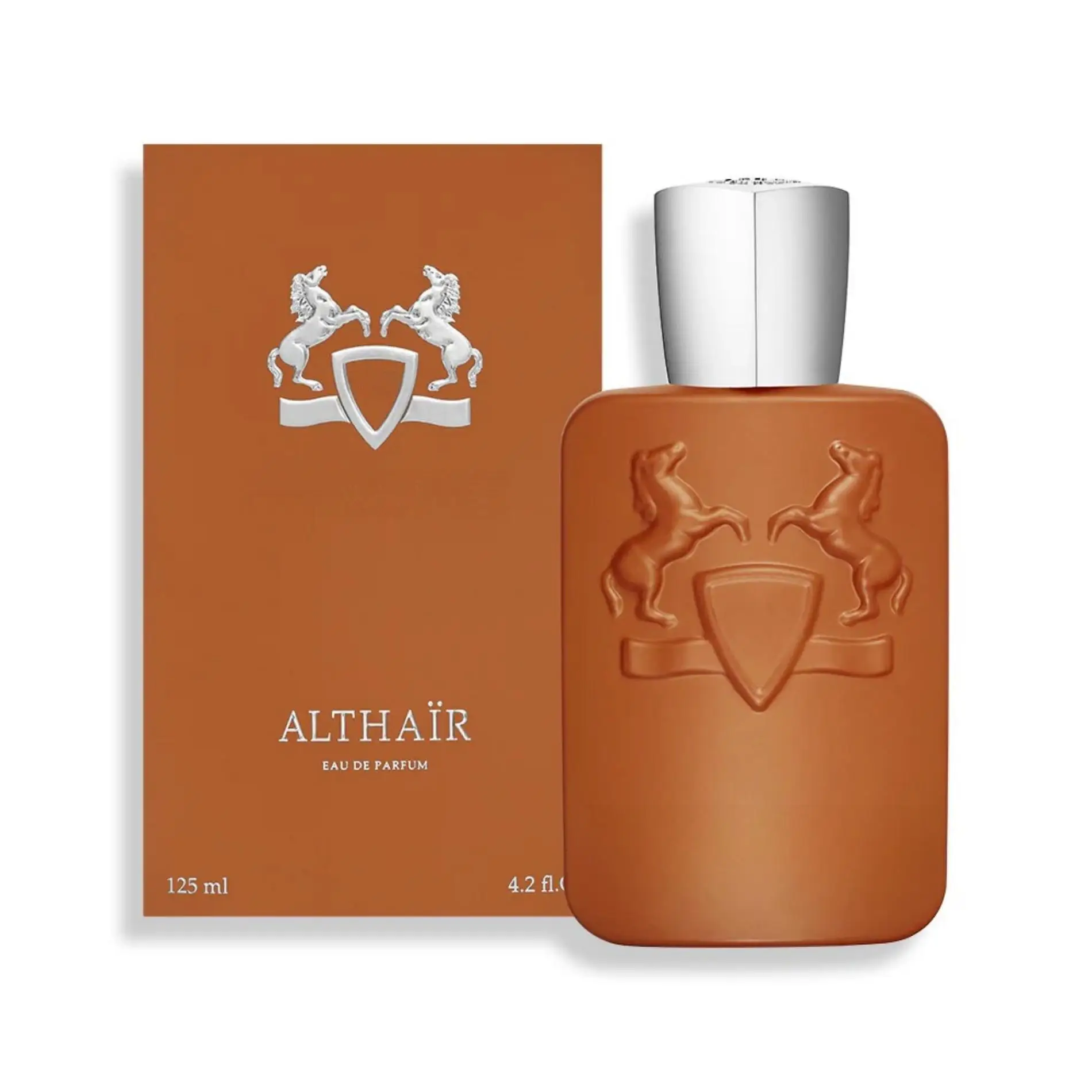 

Althaïr EDP: Embossed Horse Design, Sophisticated Masculine Scent for Men