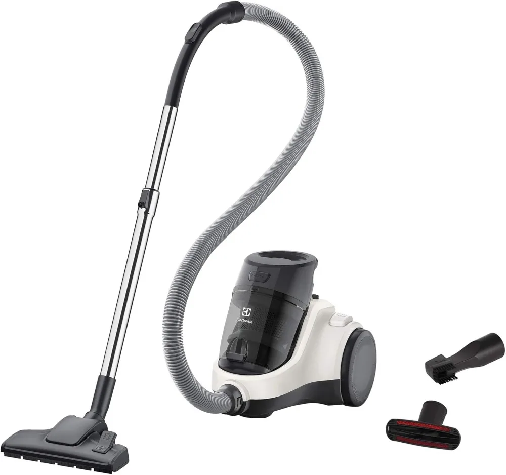 Electrolux EC41-2SW 750 W - Aspiradora (750 W, Aspiradora cilíndrica, Secar, Sin bolsa, 1,8 L, Filtro higiénico)