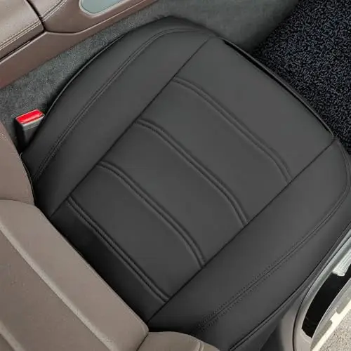 

2 Pack Faux Leather Seat Covers - Anti-Slip, Heavy Duty, Universal Fit for Cars, Trucks, SUVs