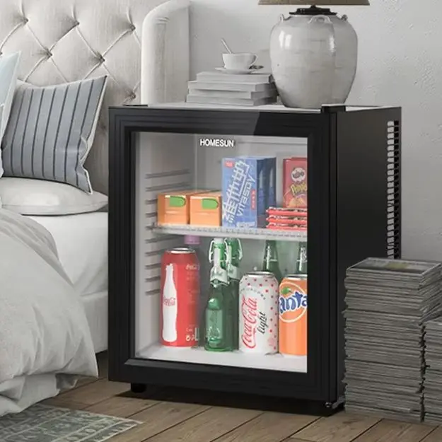Household Small mini Food Sample Tea Refrigerated Fresh Fresh-Keeping Cabinet Silent Small Refrigerator mini Refrigerator image 5