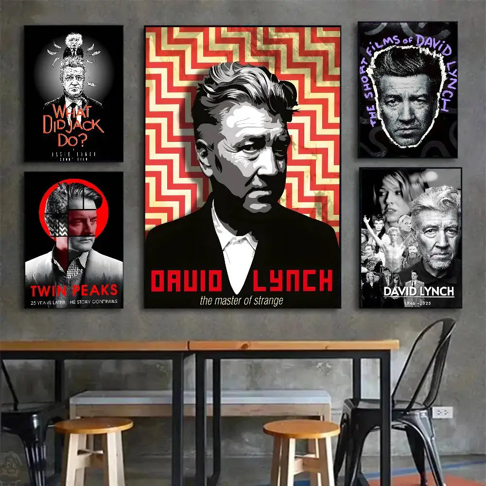 Legendary Famous Director D-David Lynch Poster Canvas painting poster with prints Home bedroom living room decoration gift