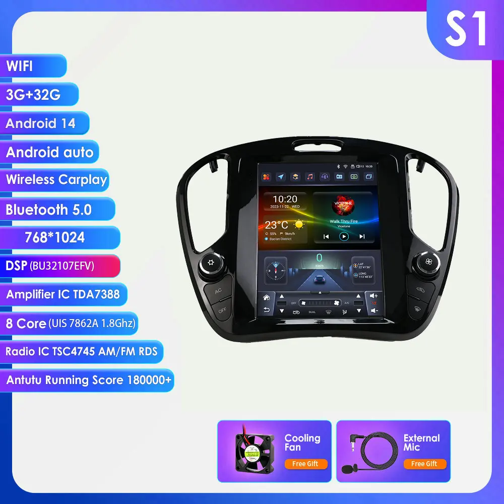 Hizpo Voor Nissan Juke 2011-2018 Voor Infiniti ESQ 2014-2019 voor Tesla Stijl CarPlay Android Auto autoradio GPS WiFi 4G Multimedia