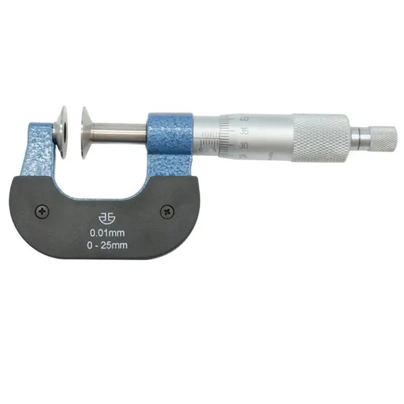 XIBEI Outside Disk Micrometer 0-25mm (rotating spindle) 25-50 50-75 75-100 100-125  175-200mm