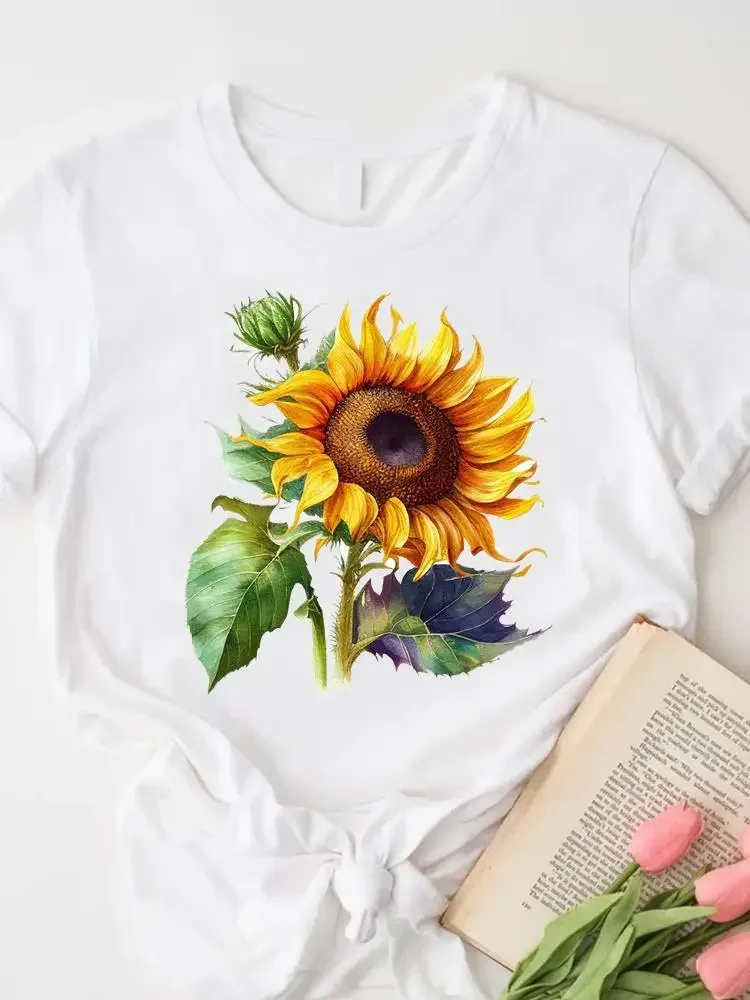 Liefde Hart Trend Tee Top Grafische T-shirts T Vrouwelijke T-shirts met korte mouwen Kleding Vrijetijdskleding Dame Damesmode Kleding
